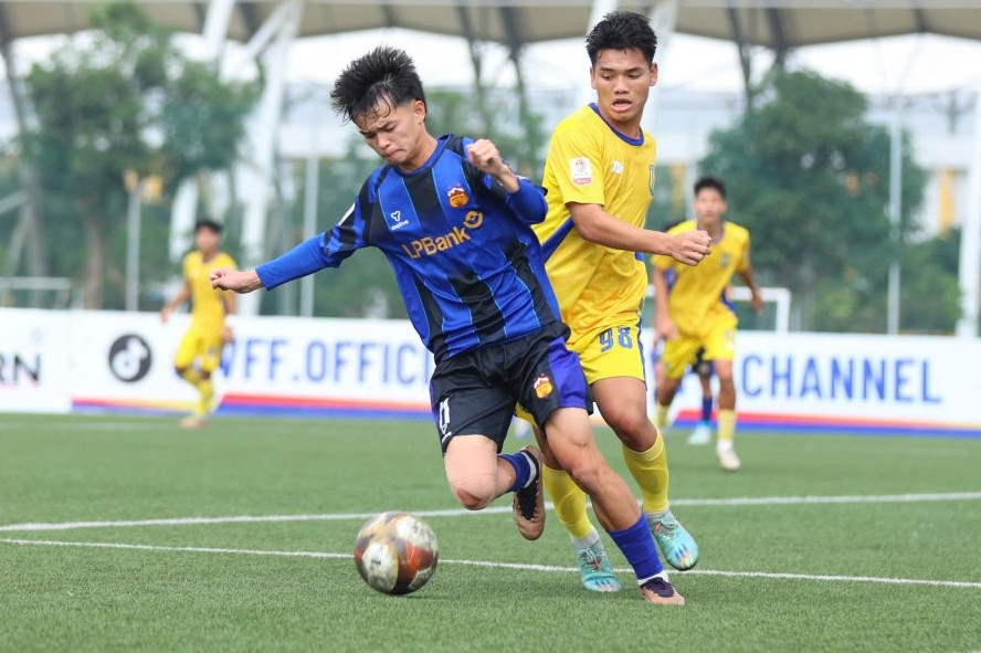 Giải U19 Quốc gia 2026: HAGL trắng tay trước SLNA