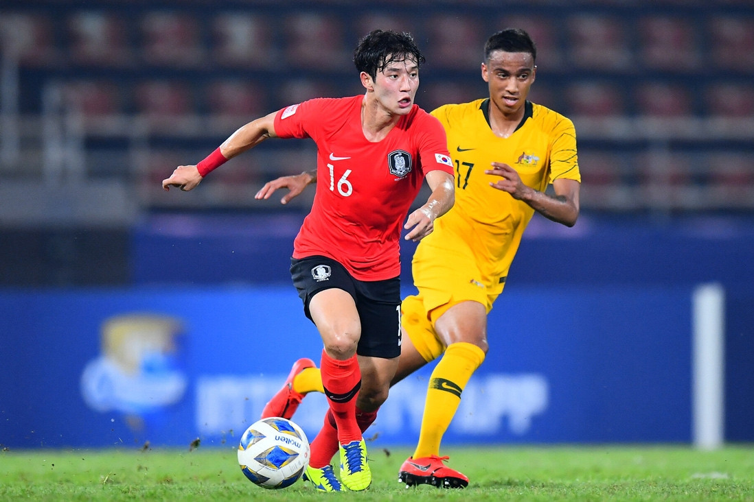 Trực tiếp U23 Hàn Quốc 0-0 U23 Australia: Đôi công hấp dẫn (H1)