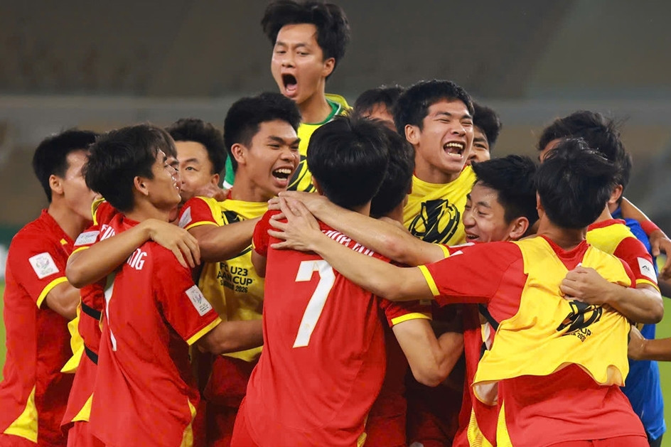 Video bóng đá U23 Việt Nam 3-2 U23 UAE: Rượt đuổi mãn nhãn