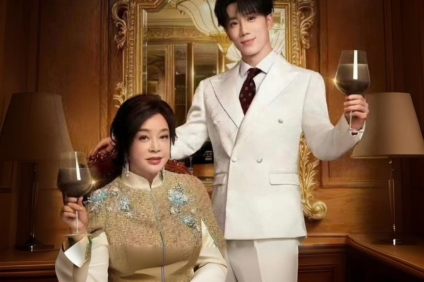 Lưu Hiểu Khánh bị chỉ trích vì đóng phim 'tổng tài' với bạn diễn kém 45 tuổi