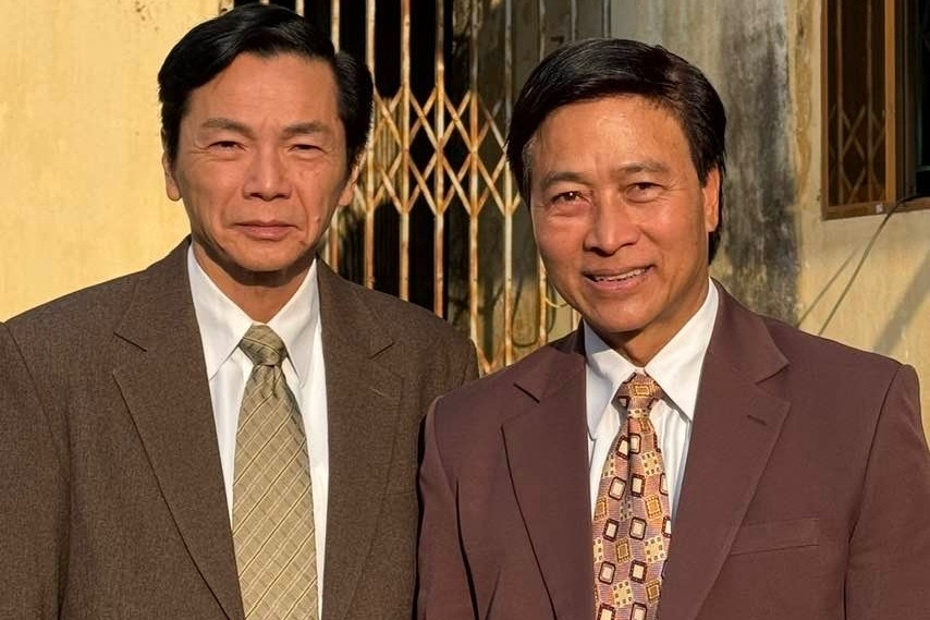 Hình ảnh mới nhất của diễn viên Quốc Tuấn và NSND Trung Anh ở tuổi 65 gây chú ý