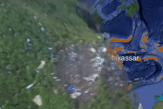 Tìm thấy thi thể nạn nhân đầu tiên trong vụ máy bay Indonesia mất tích