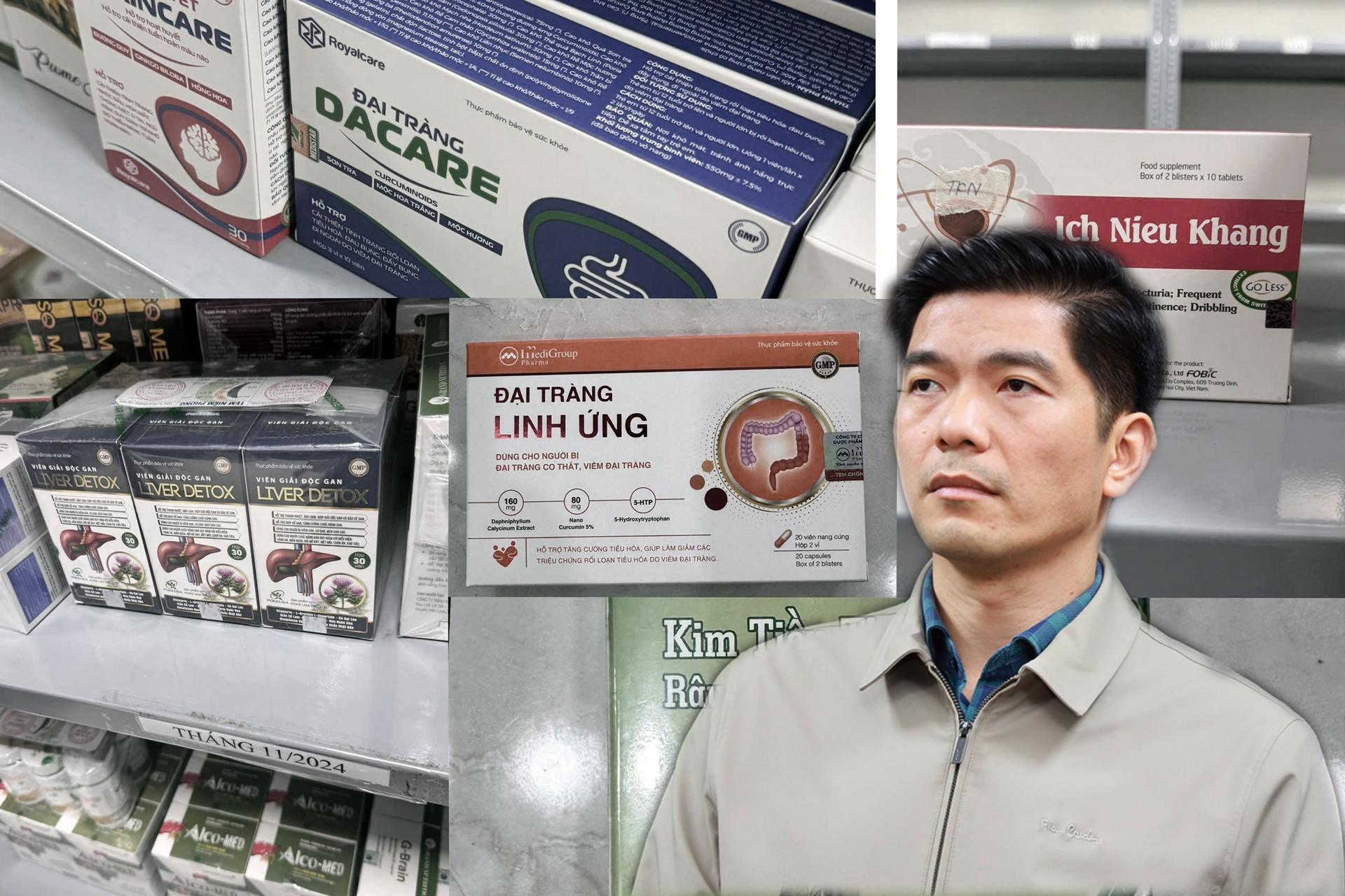 Công bố hình ảnh thực phẩm giả của công ty do Đoàn Trung Đức làm Tổng giám đốc