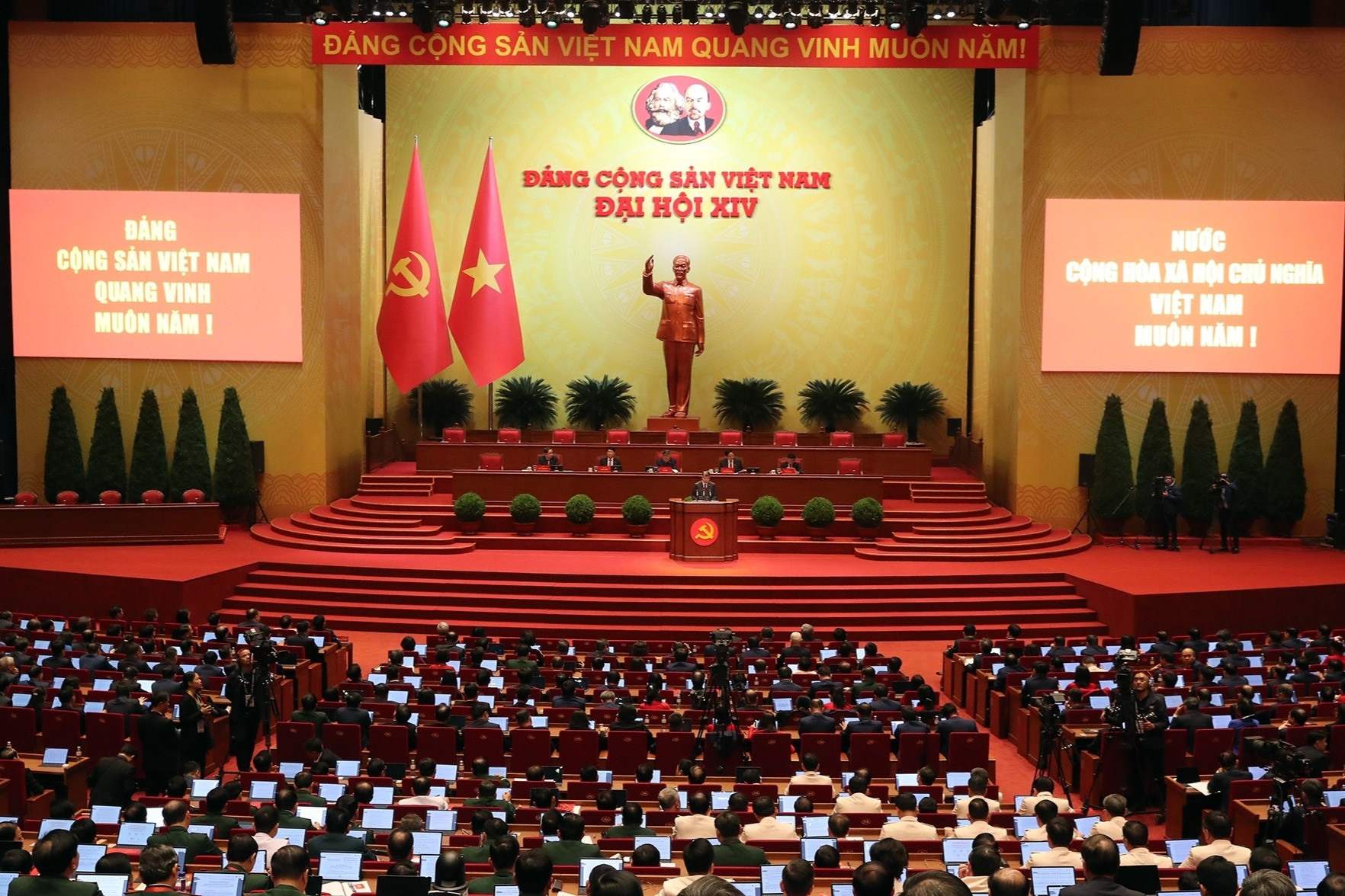 Khai mạc trọng thể Đại hội Đảng toàn quốc lần thứ XIV