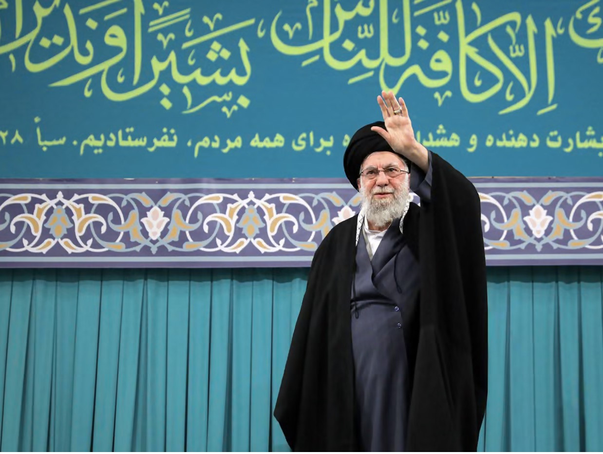 Lãnh tụ tối cao Iran Ali Khamenei. Ảnh: EPA