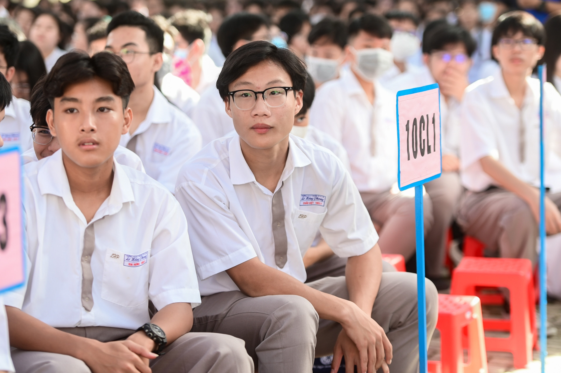 Nhóm học sinh tại TPHCM được hỗ trợ tiền ăn trưa 40.000 đồng/ngày và đồng phục