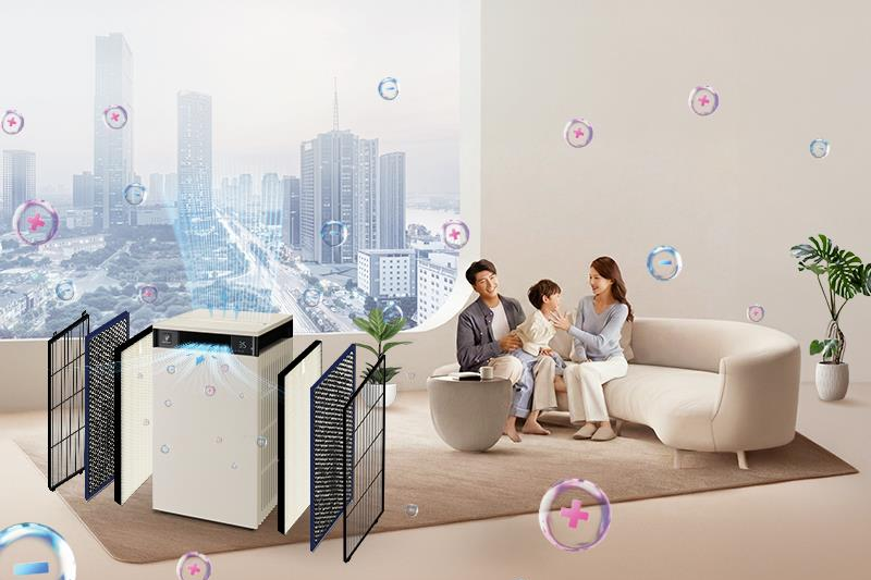 Sharp - lựa chọn của nhiều gia đình giữa đô thị bụi mịn