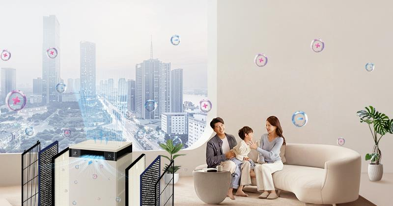 Sharp - lựa chọn của nhiều gia đình giữa đô thị bụi mịn