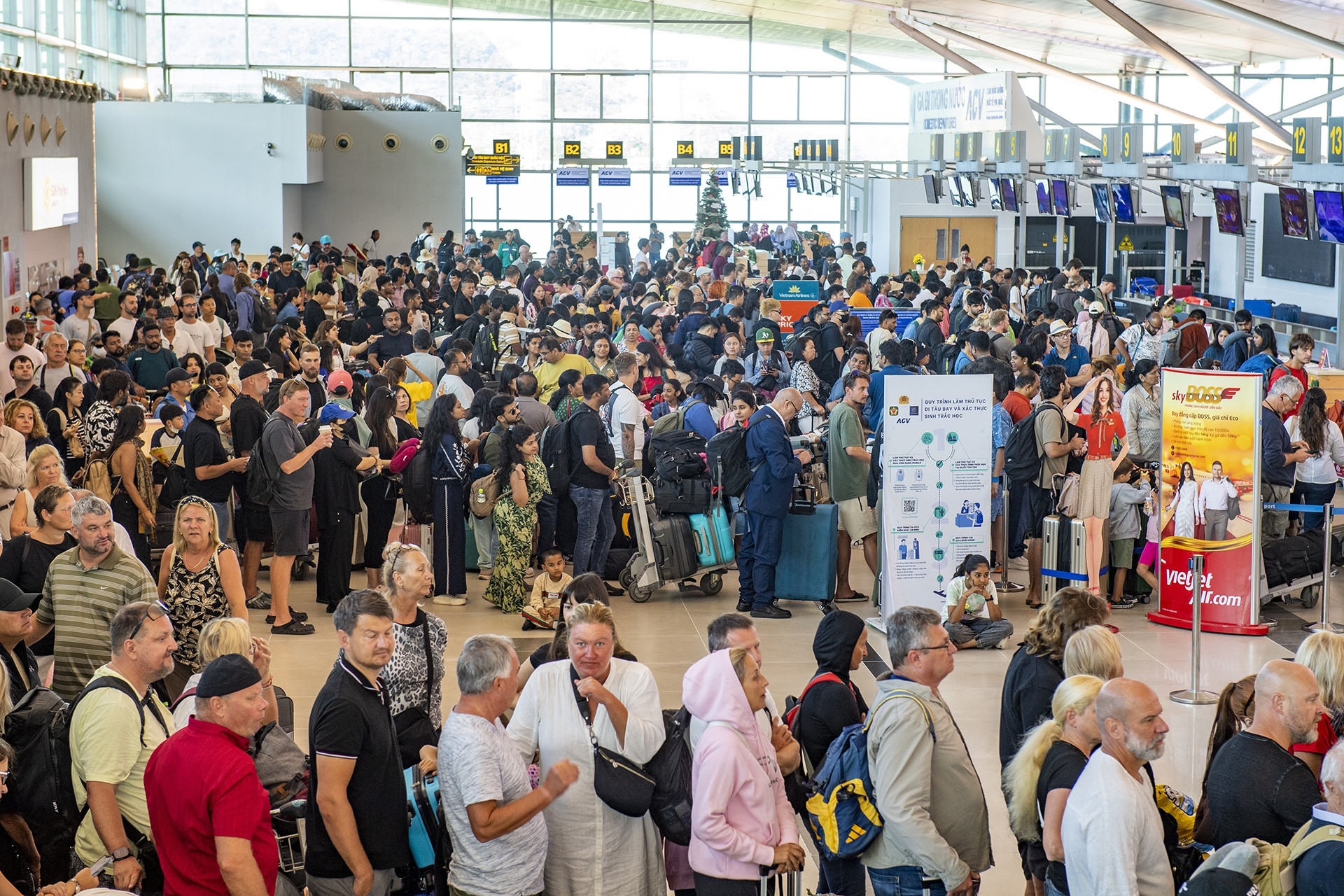 Kỳ nghỉ Tết Dương lịch 2026, sân bay Phú Quốc dự kiến đón gần 290 chuyến bay