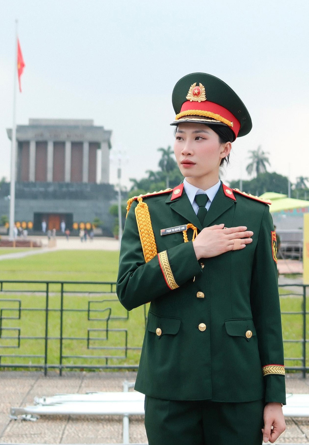 Hoa khôi bóng chuyền Nguyệt Anh sắp kết duyên với tuyển thủ điền kinh nguyet anh 11.jpg