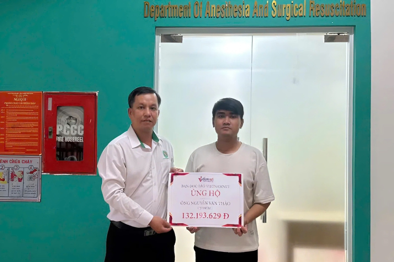  Ông Nguyễn Văn Thảo mắc viêm phổi nặng được bạn đọc giúp đỡ hơn 132 triệu đồng 