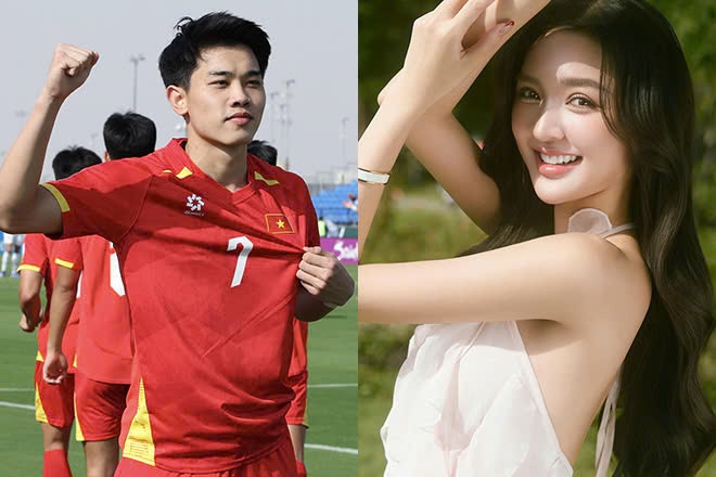 Á hậu xinh như búp bê được fan 'đẩy thuyền' yêu cầu thủ Đình Bắc là ai?