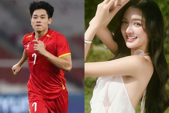 Á hậu xinh như búp bê được fan 'đẩy thuyền' yêu cầu thủ Đình Bắc là ai?