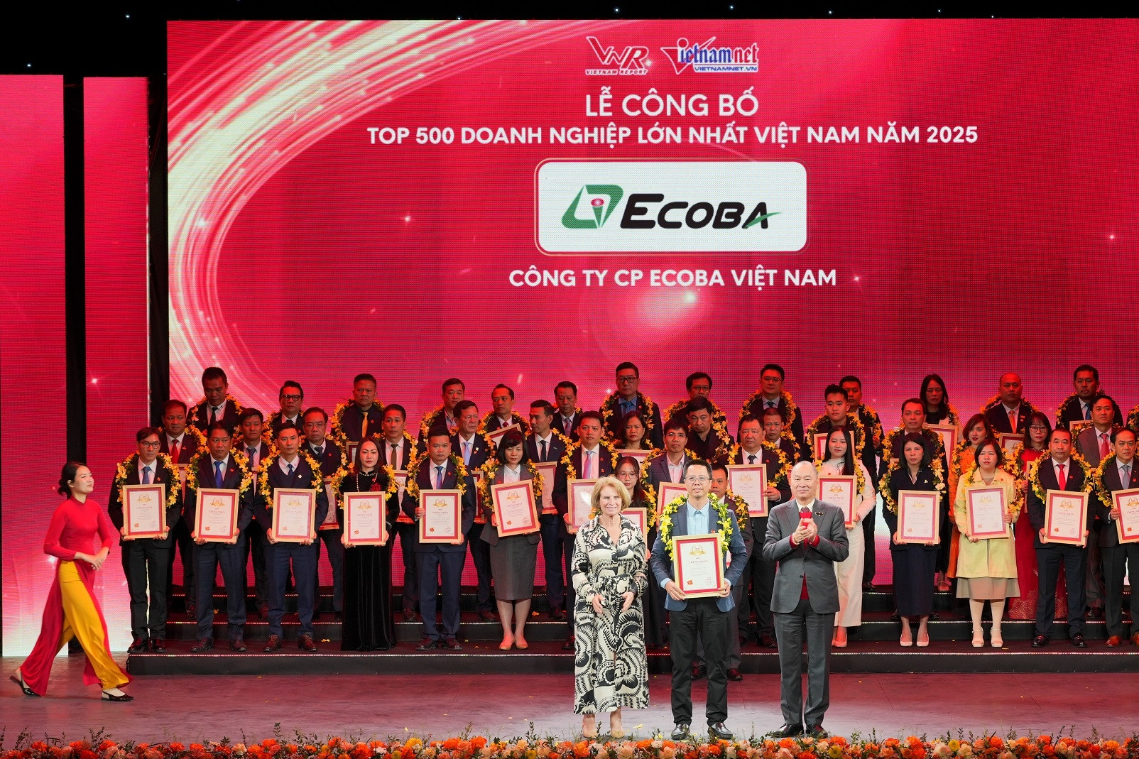 Ecoba Việt Nam 7 năm liên tiếp vào Top VNR500