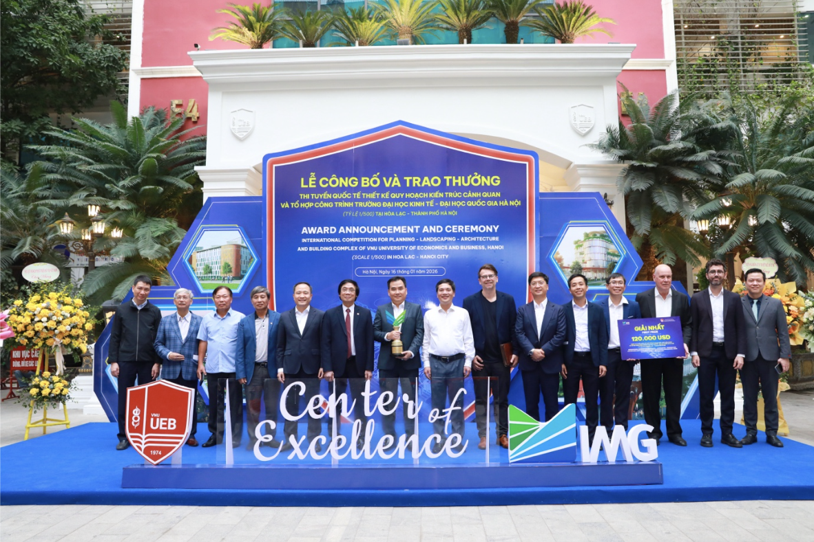 IMG tài trợ 10 tỷ đồng, cùng UEB kiến tạo không gian giáo dục