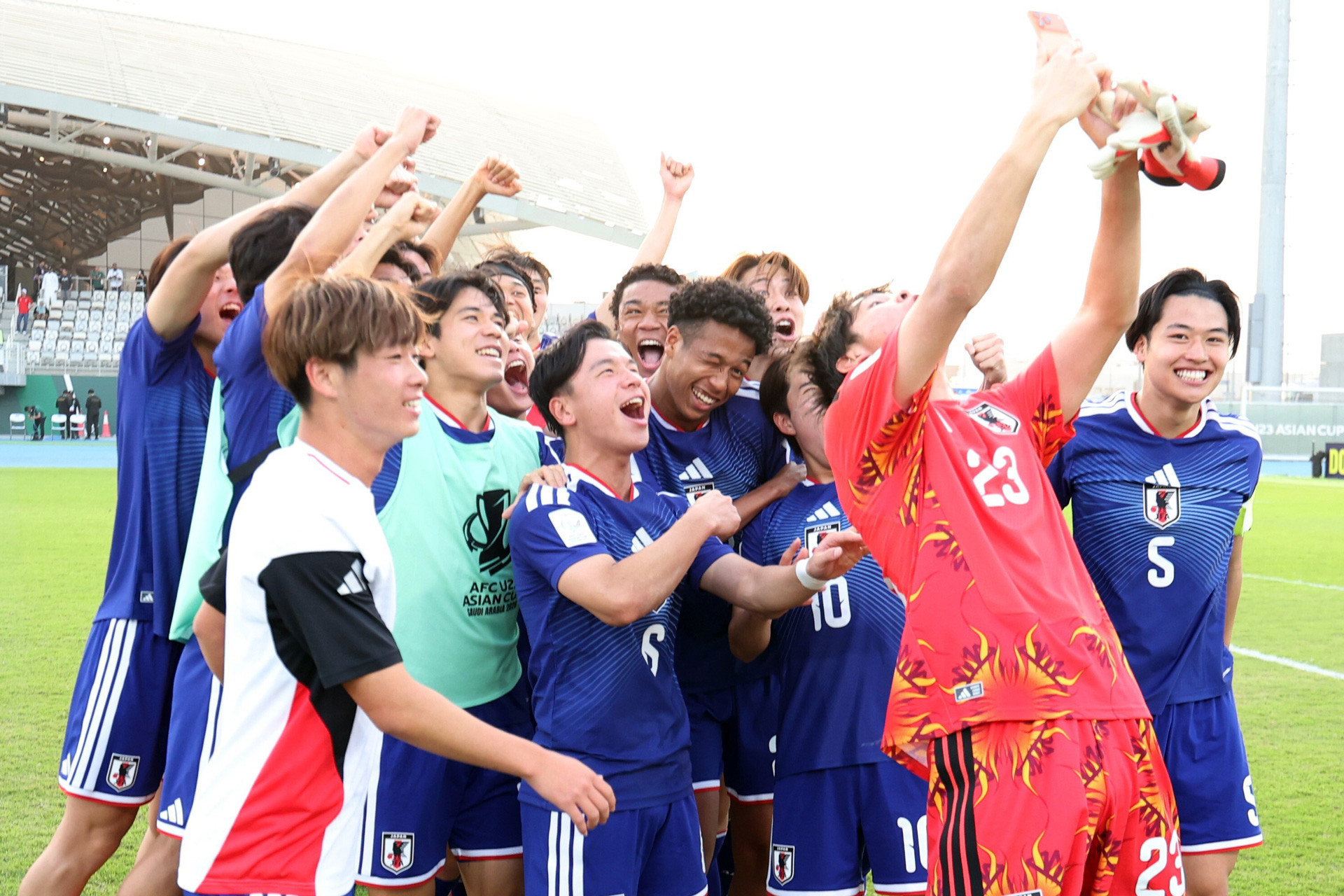 U23 Nhật Bản thi đấu ổn định