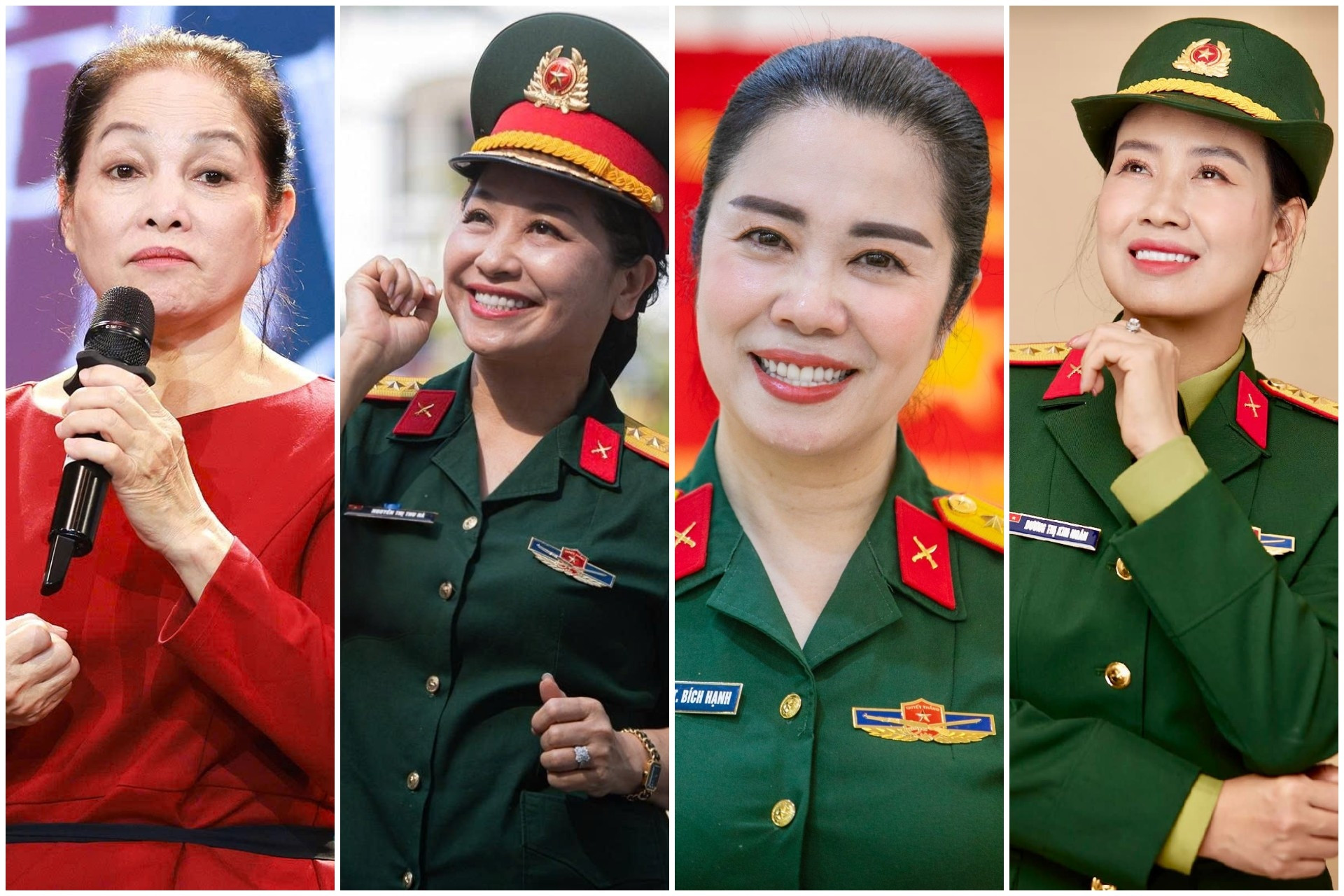 4 NSND mang hàm Đại tá tài giỏi hơn người, tên tuổi cả nước biết