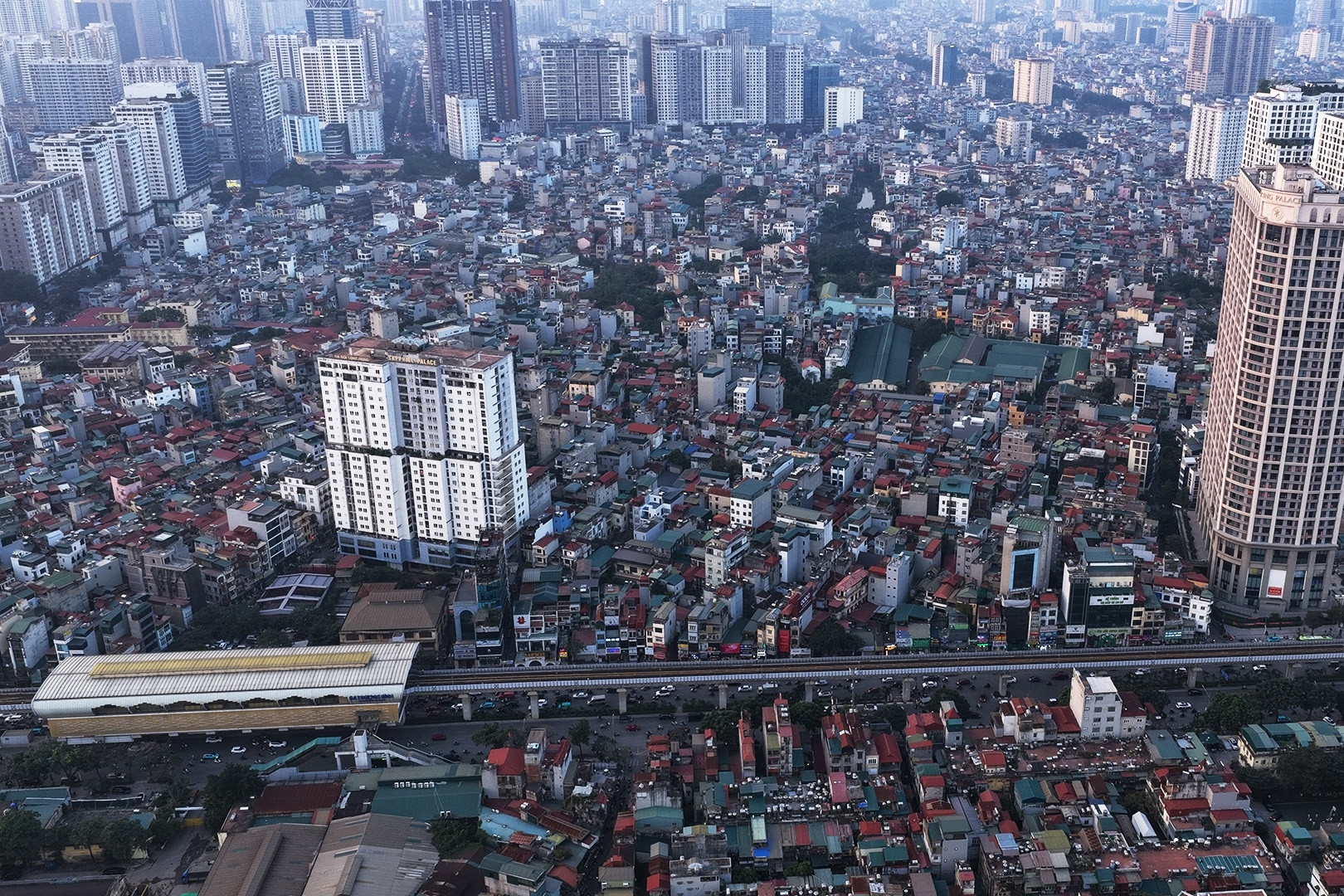 Cận cảnh đoạn Vành đai 2,5 dài gần 1km, cần 3.686 tỷ đồng để giải phóng mặt bằng