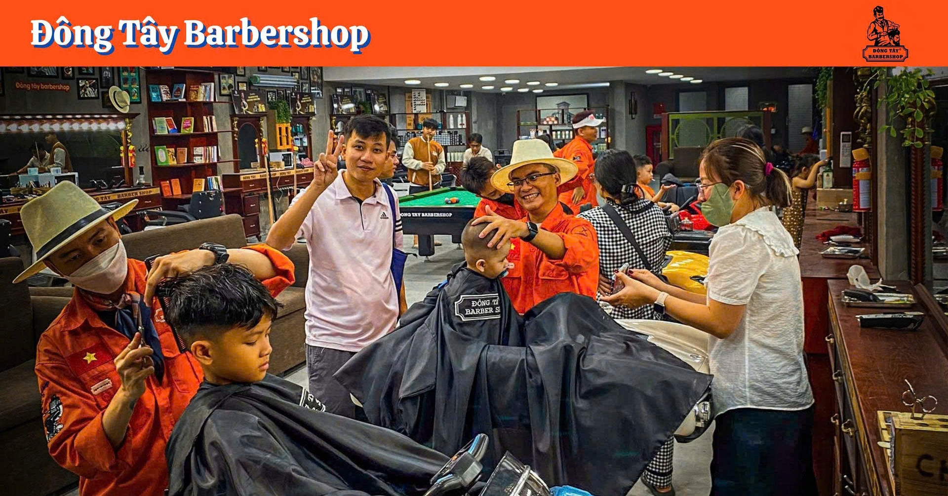 Đông Tây Barbershop - Tiệm cắt tóc đặc biệt cho trẻ em