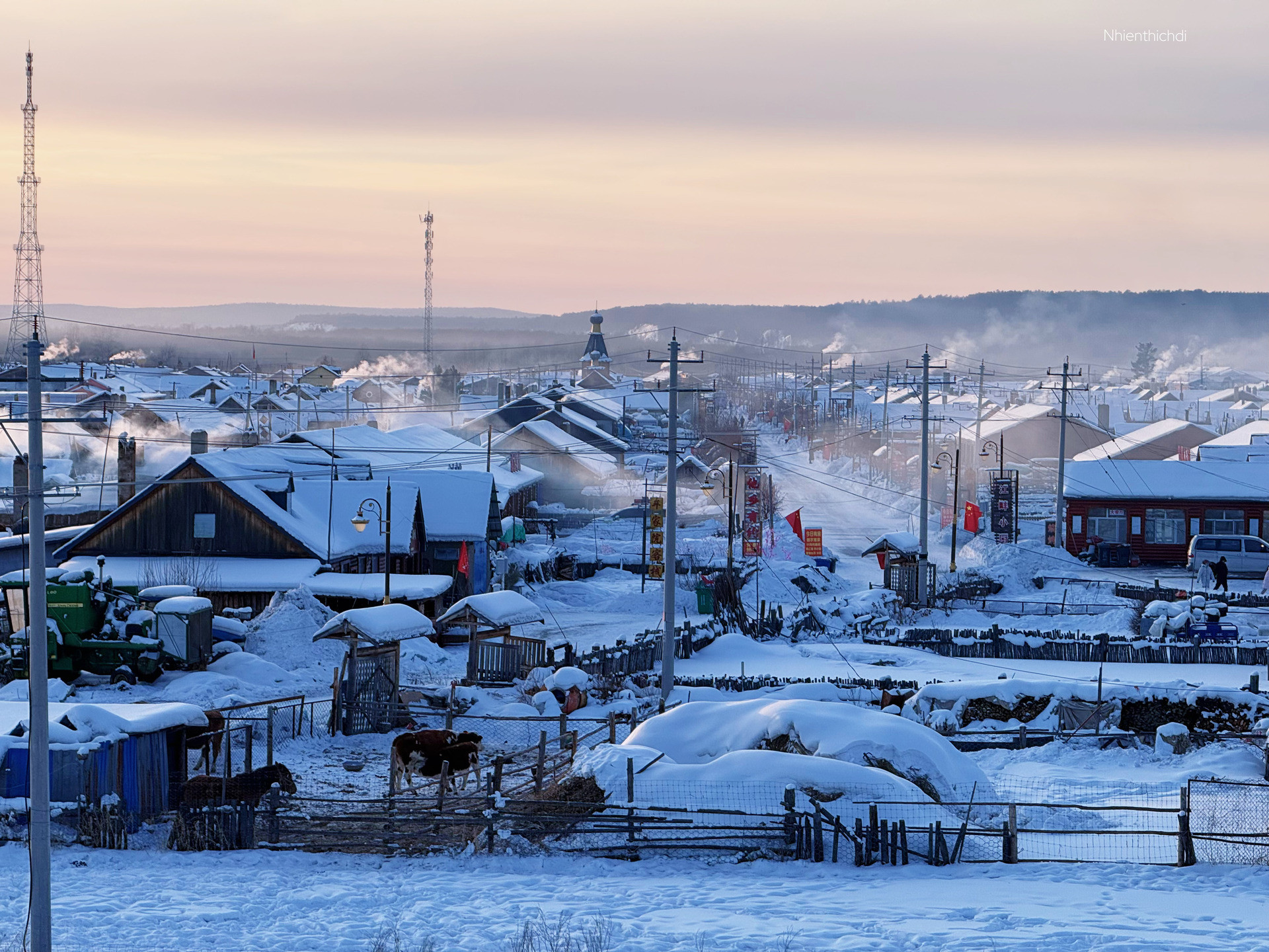 làng Bắc Hồng hắc long giang