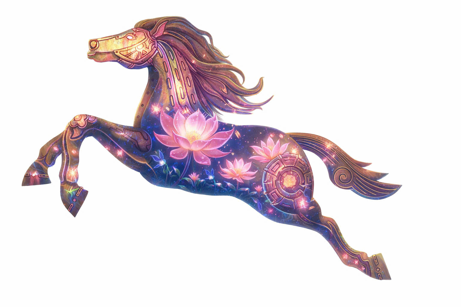 Linh vật với hiệu ứng ánh sáng Mapping