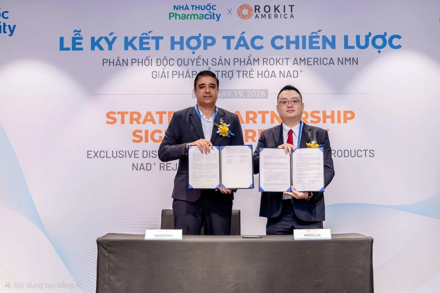 Pharmacity và Rokit America ký kết hợp tác chiến lược