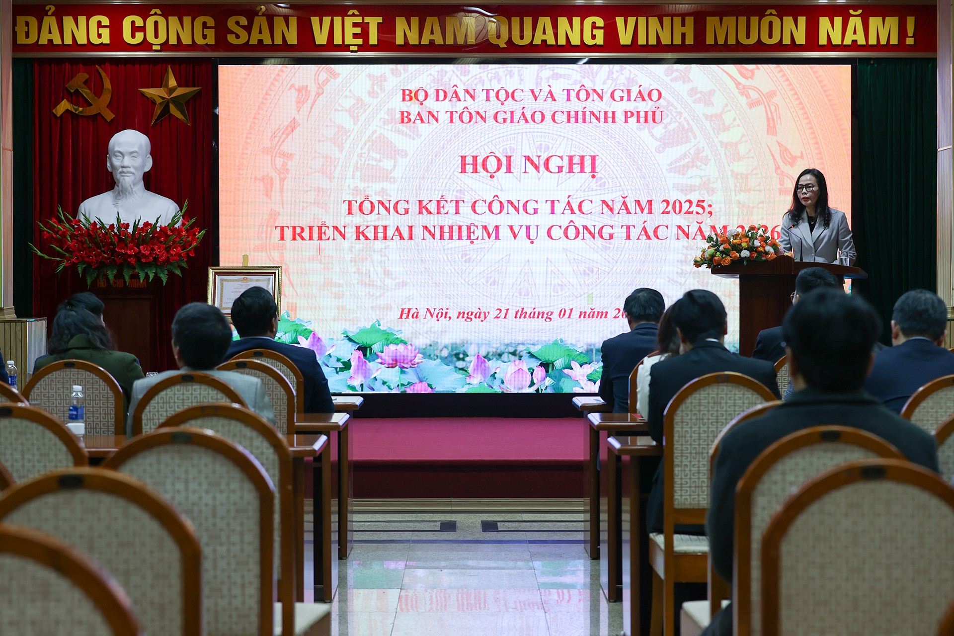 Ban Tôn giáo Chính phủ tham mưu nhiều chủ trương lớn về tôn giáo, tín ngưỡng