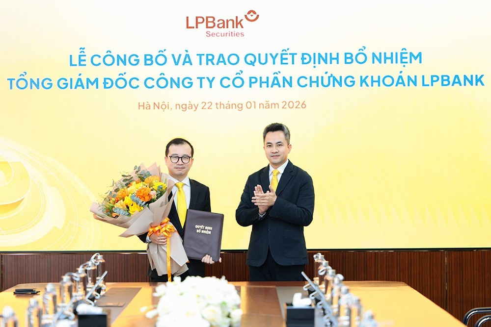 Công ty Chứng khoán LPBank bổ nhiệm Tổng Giám đốc mới