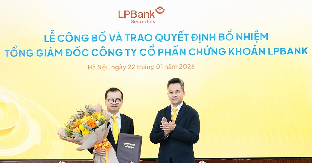 Công ty Chứng khoán LPBank bổ nhiệm Tổng Giám đốc mới