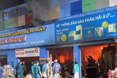 Danh tính hai mẹ con tử vong trong vụ cháy cửa hàng điện máy