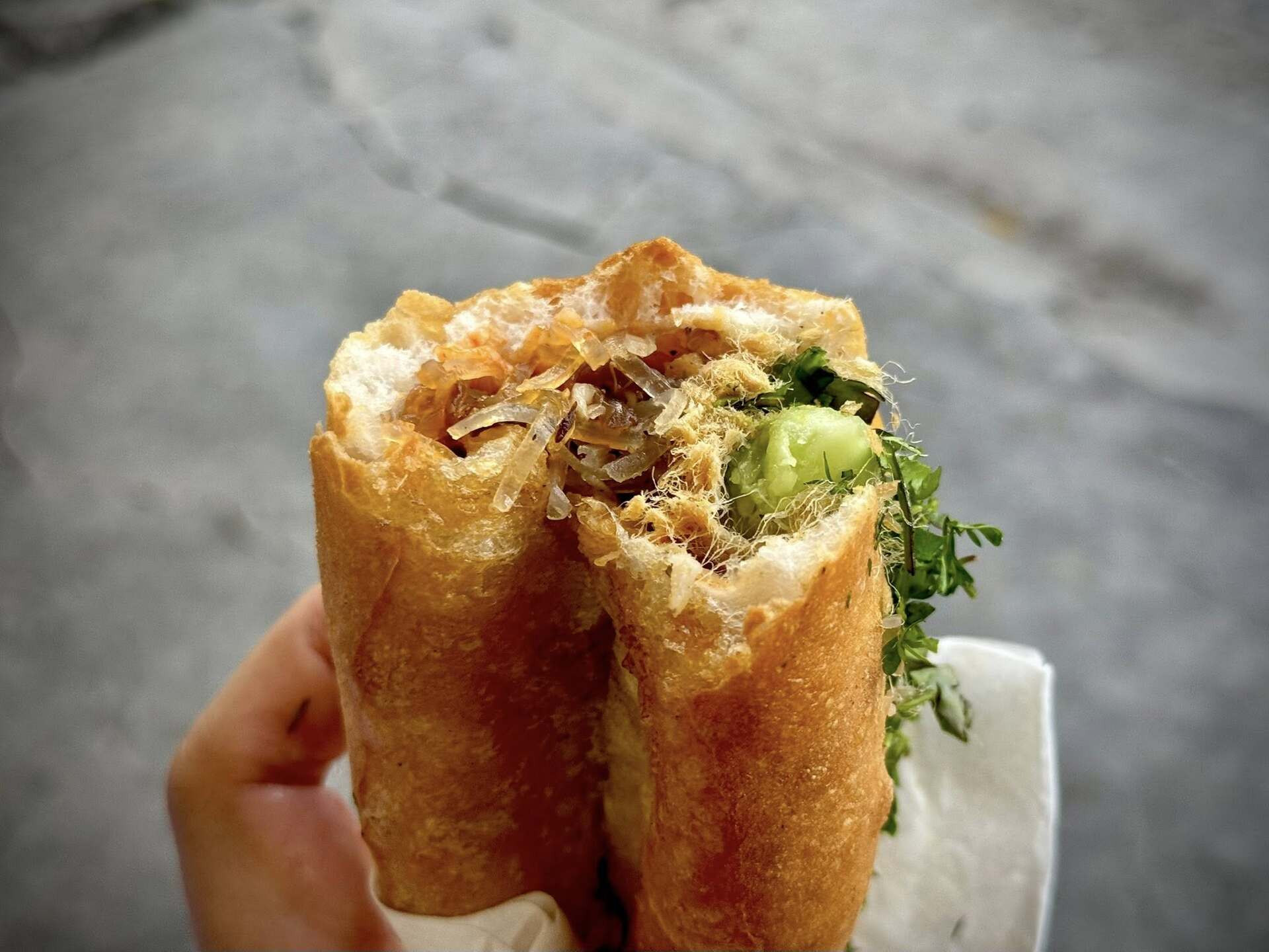 Bánh mì miến Hải Dương