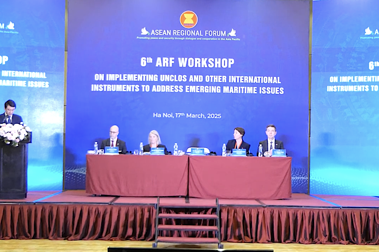 Hội thảo lần thứ 6 của ARF về vận dụng Công ước Liên hợp quốc về Luật Biển 1982