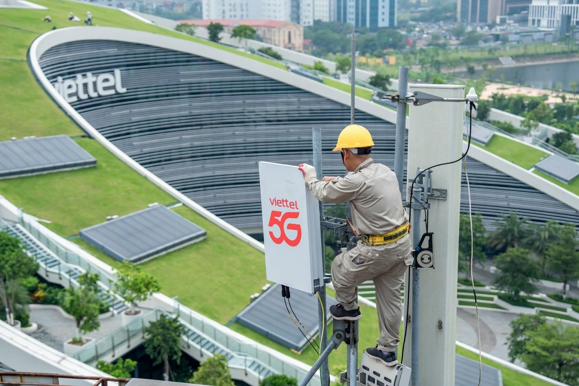 Vùng phủ 5G tại Việt Nam đã tăng từ dưới 1% đến 90% trong hai năm
