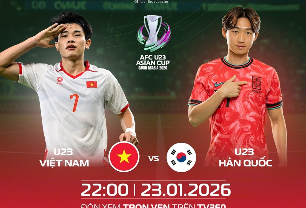 Xem trực tiếp bóng đá U23 Việt Nam vs U23 Hàn Quốc ở kênh nào?