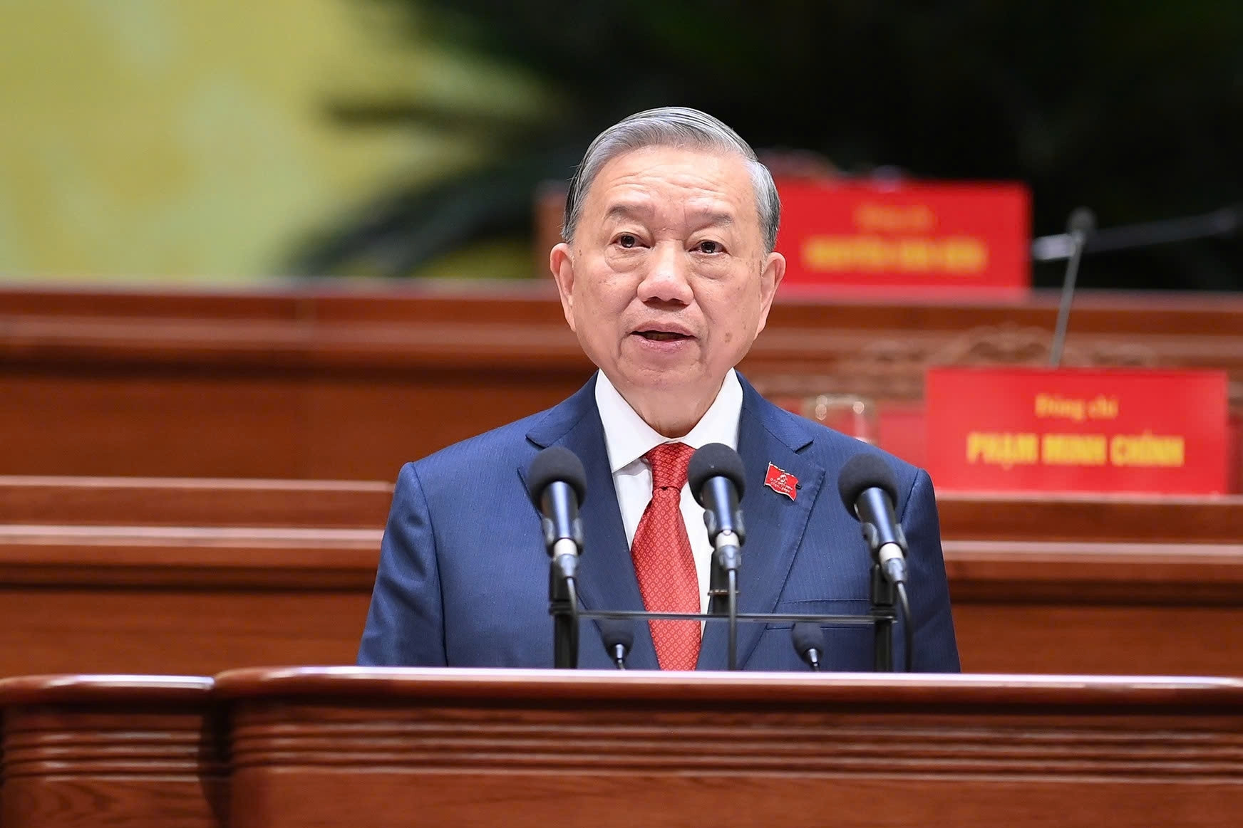 Diễn văn phát biểu của Tổng Bí thư Tô Lâm tại lễ bế mạc Đại hội Đảng 14