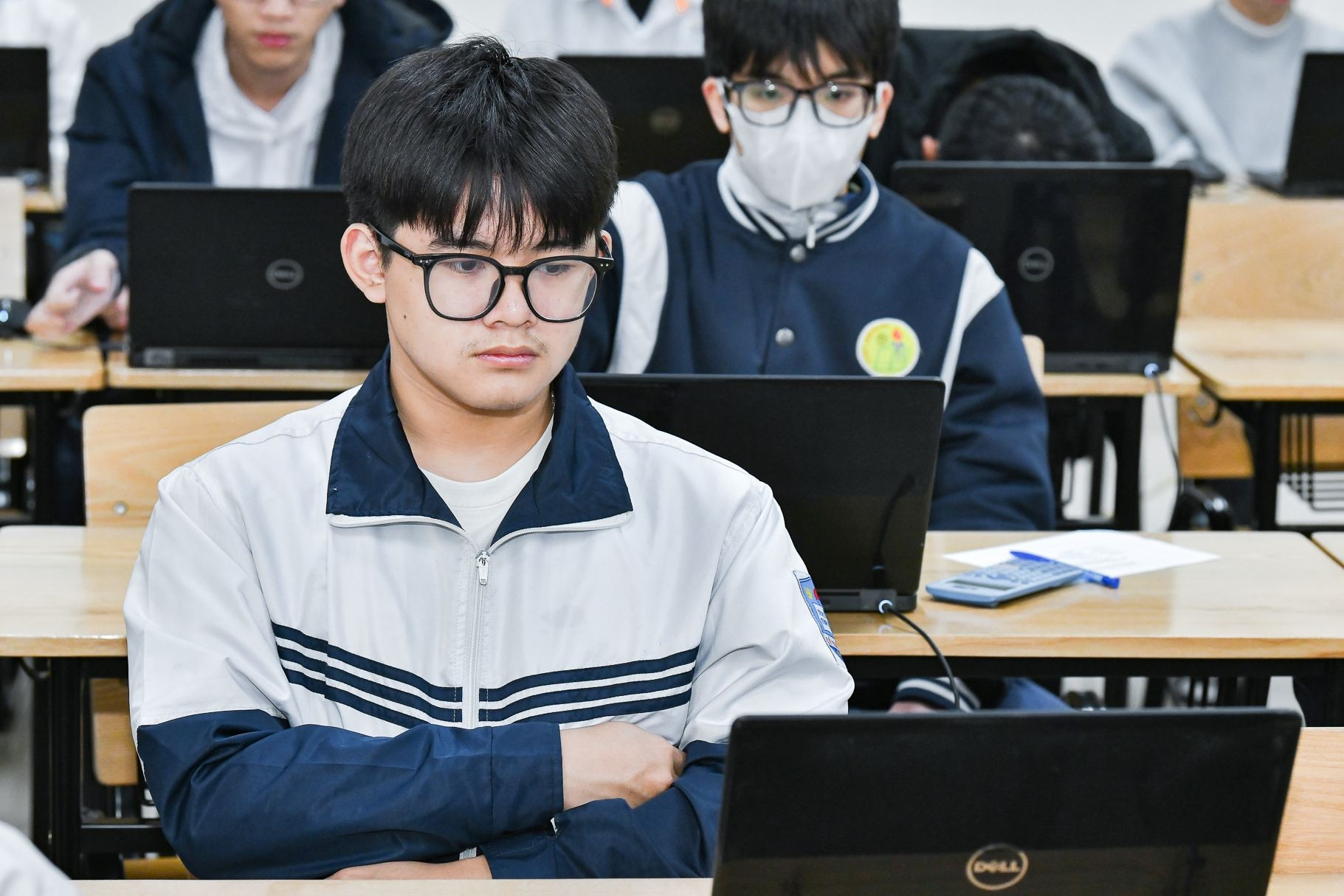 Hàng nghìn học sinh lớp 10, 11 tham gia kỳ thi đánh giá tư duy đầu tiên năm 2026