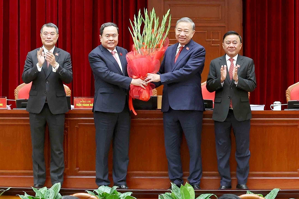 Tổng Bí thư Tô Lâm tái đắc cử