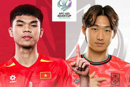 Lịch thi đấu chung kết U23 châu Á 2026 mới nhất Trực tiếp bóng đá U23 Việt Nam vs U23 Hàn Quốc: Đình Bắc đá chính