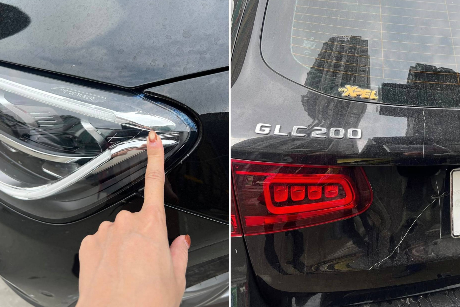 Vụ cào xước xe Mercedes GLC 200 đỗ trước cửa: Bực một phút, 'bóc lịch' như chơi