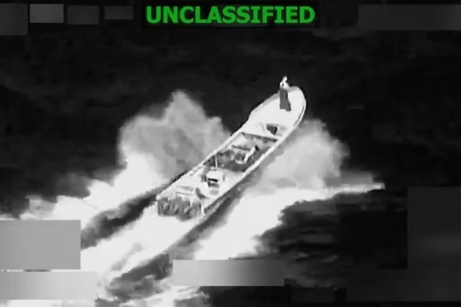 Mỹ tiếp tục không kích tàu nghi chở ma túy ở Thái Bình Dương