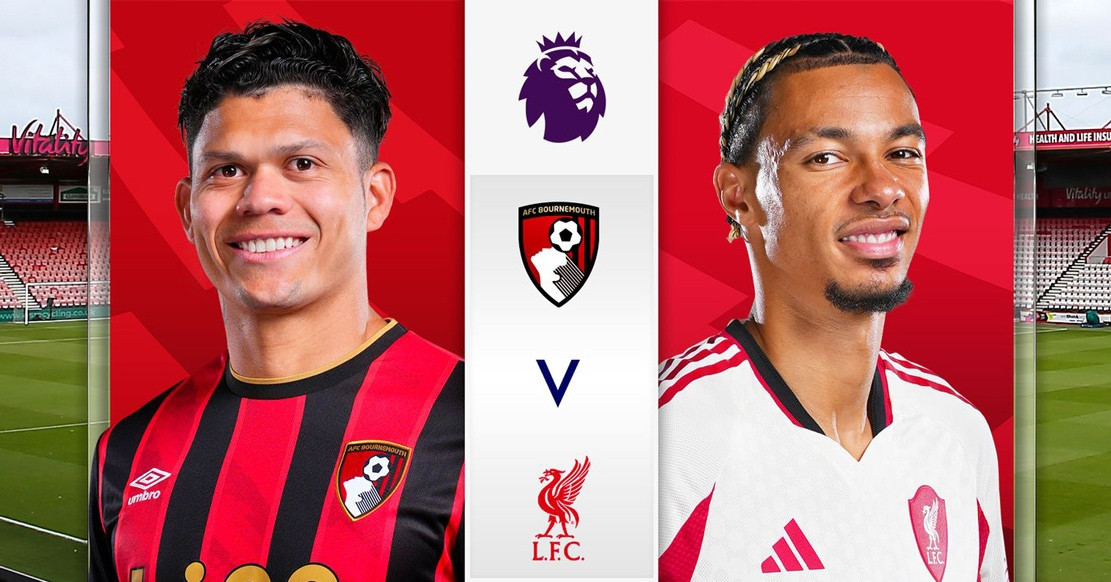 Trực tiếp bóng đá Bournemouth vs Liverpool: Vòng 23 Ngoại hạng Anh