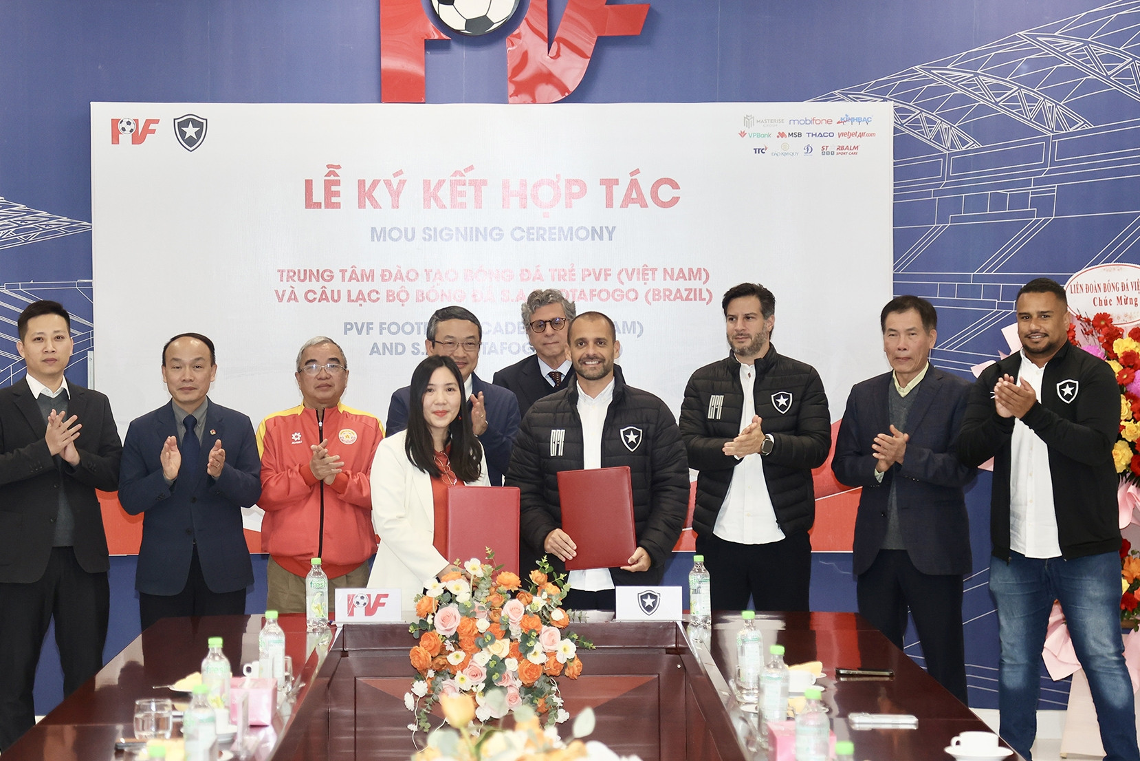 Trung tâm PVF - Bộ Công an hợp tác với CLB Botafogo của Brazil