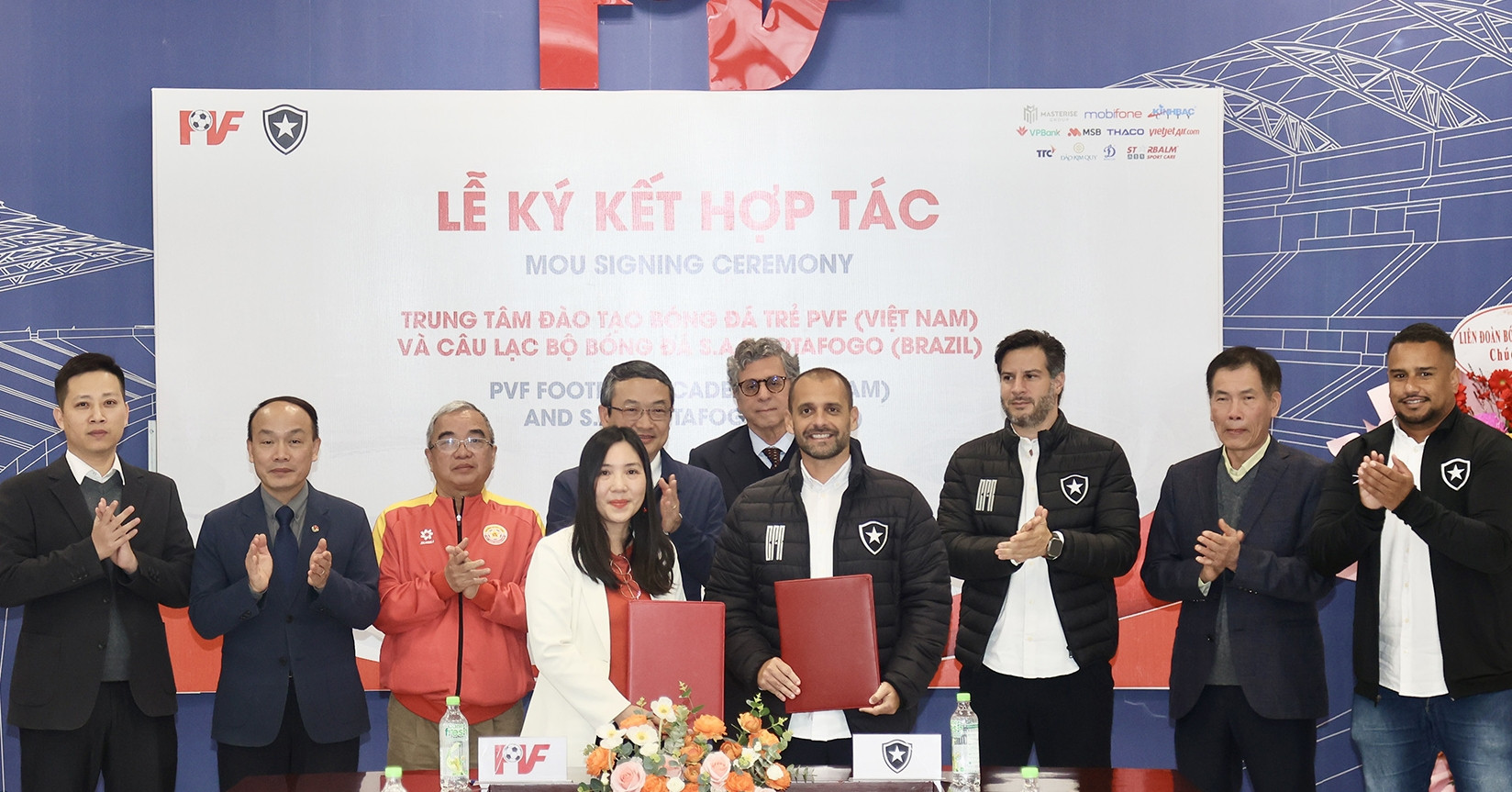 Trung tâm PVF - Bộ Công an hợp tác với CLB Botafogo của Brazil