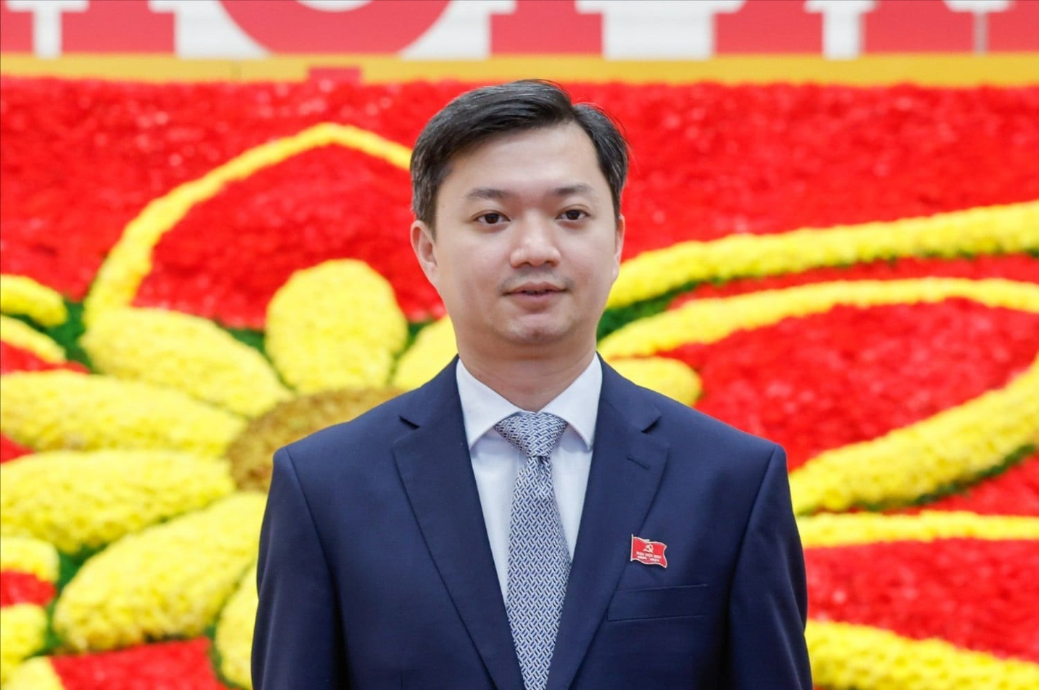 Ông Nguyễn Minh Triết, 38 tuổi, Bí thư Trung ương Đoàn, là ủy viên dự khuyết trẻ nhất Ban chấp hành Trung ương khóa 14. Ảnh: Báo Tiền Phong