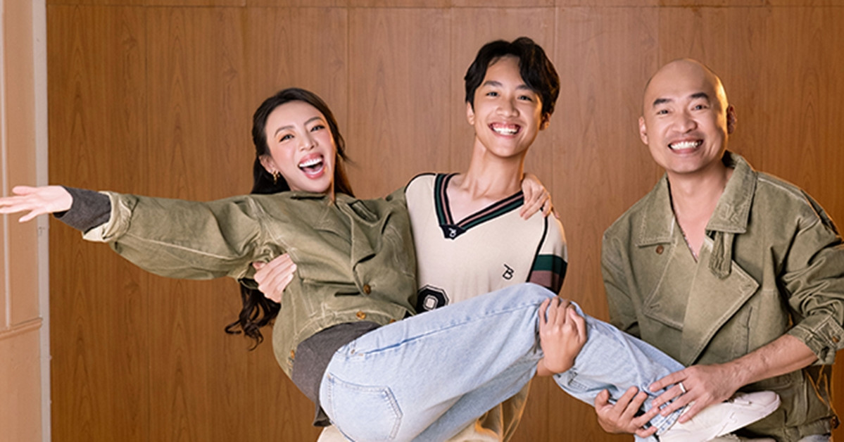 Con trai 13 tuổi cao 1m78, thạo 3 thứ tiếng của nghệ sĩ Thu Trang - Tiến Luật