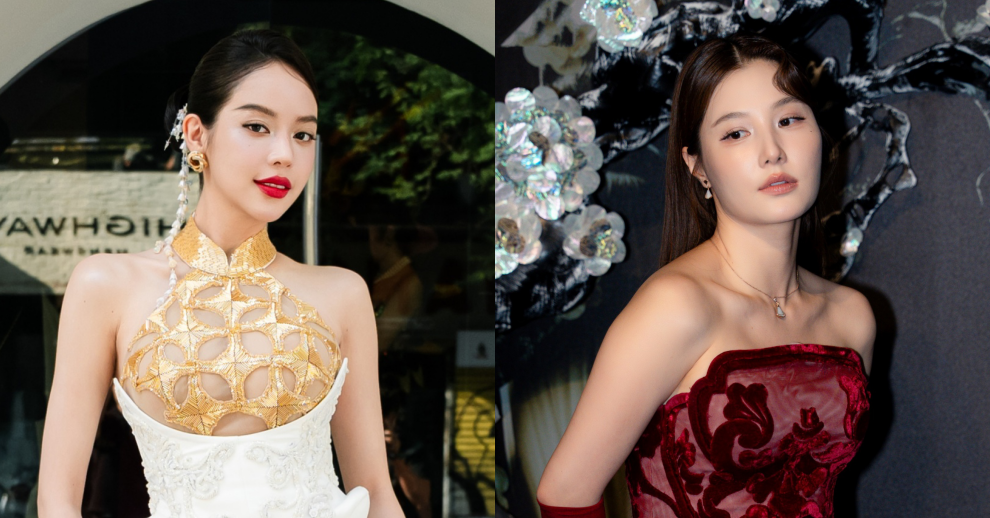 Hoa hậu Thanh Thuỷ, Diễm My 9X khoe vai trần gợi cảm