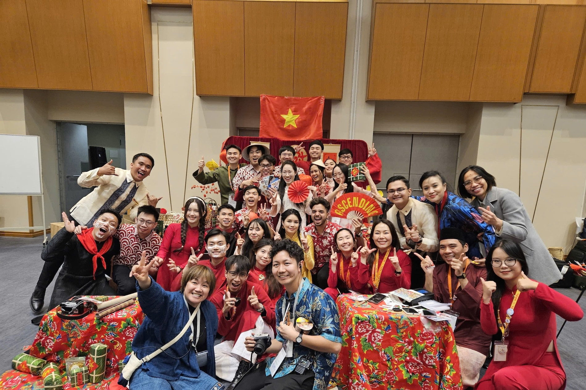 ‘Tết Việt’ gây ấn tượng tại Triển lãm giao lưu văn hóa SSEAYP ở Nhật Bản