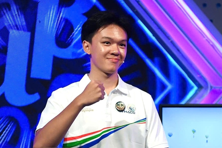 Á quân Đường lên đỉnh Olympia năm 2025 đạt giải học sinh giỏi quốc gia