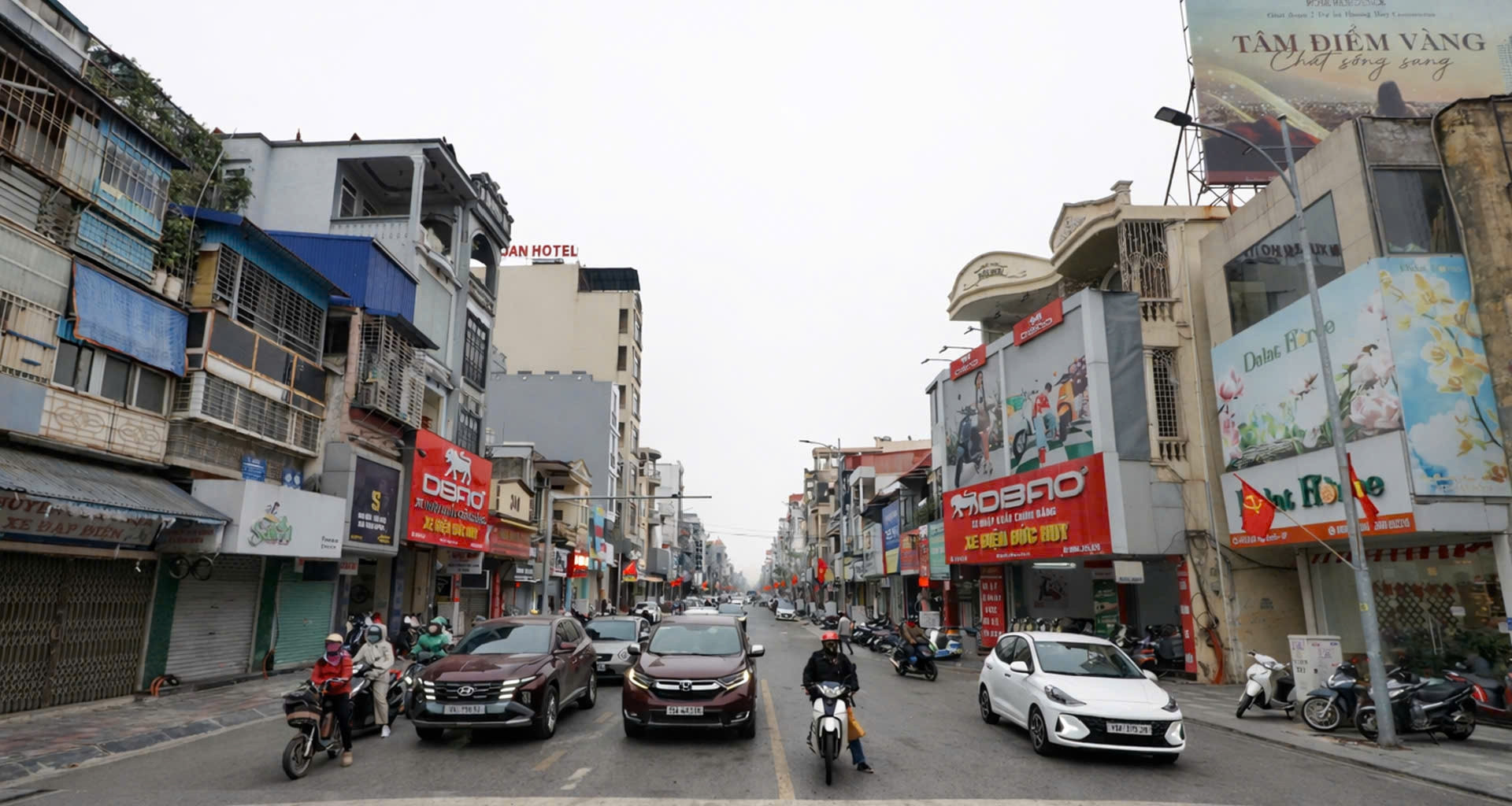 Hải Phòng: Tuyến phố Lê Lợi lưu thông 2 chiều từ 30/1