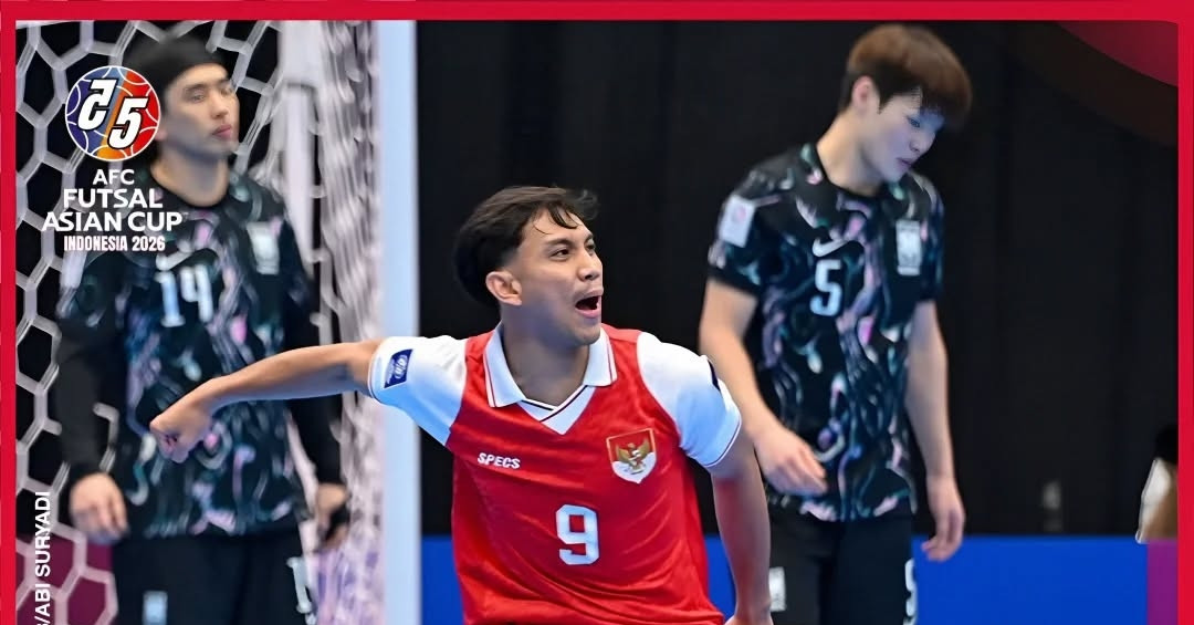 Indonesia thắng đậm Hàn Quốc trận ra quân Futsal châu Á 2026